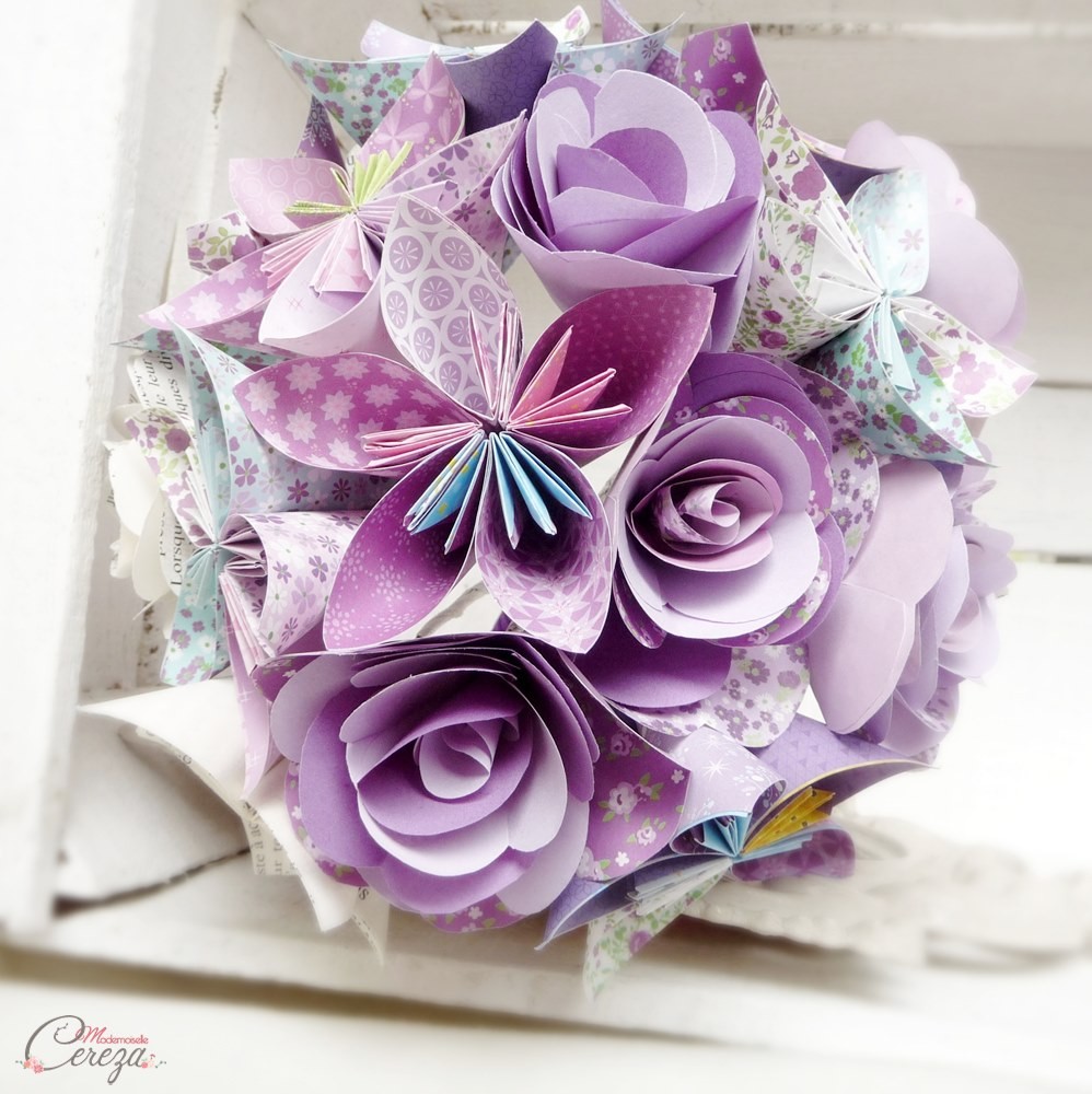 Pâte à modeler à la violette Bouquet de violettes – Fanny & Douve