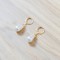 boucles oreille mariee goutte perle dormeuses "Nuria" bijou mariage 