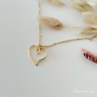 Collier pendentif coeur - Bijou précieux 