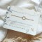 Demande témoin mariage soeur Cadeau bracelet & carte - bijou mariage Melle Cereza