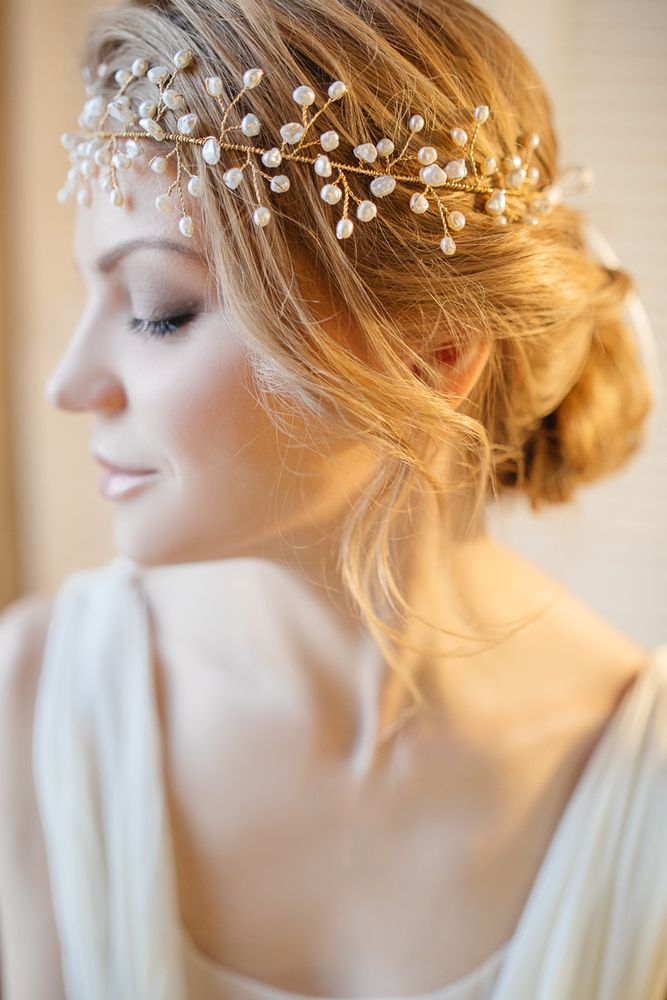 Idée coiffure mariage headband couronne | Melle Cereza ...