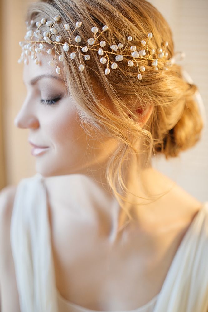 Id e coiffure mariage  headband couronne Melle Cereza 